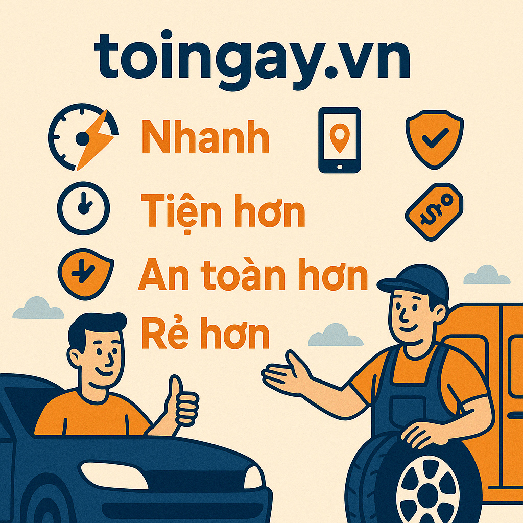 Lợi ích mà toingay.vn mang đến cho các bác tài