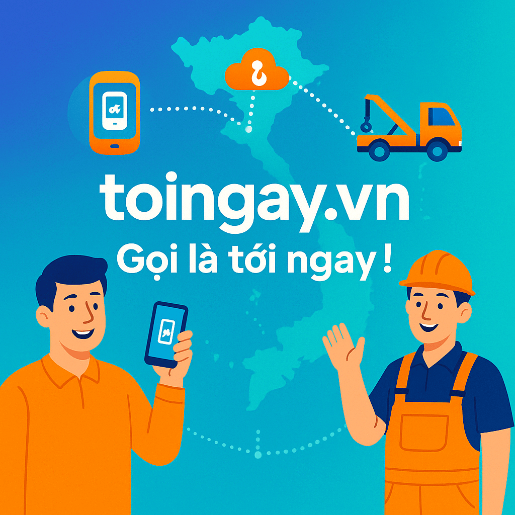 Nền tảng toingay.vn-gọi là tới ngay!